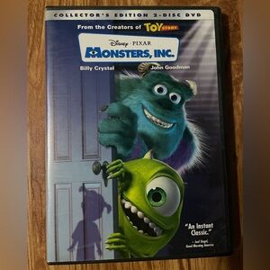 Disney Pixar Monster’s Inc. DVD Movie
